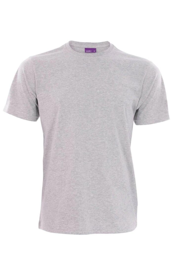T-shirt ronde hals grijs - Afbeelding 2