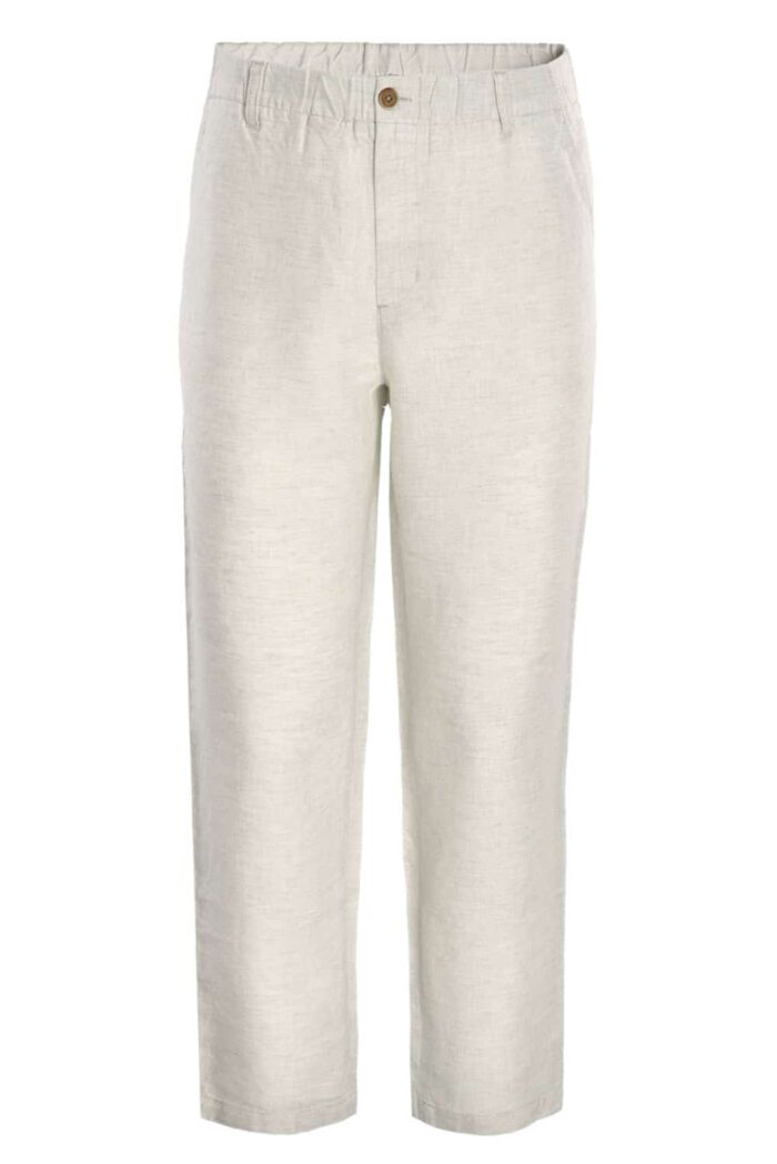 Linnen zomerbroek Beige