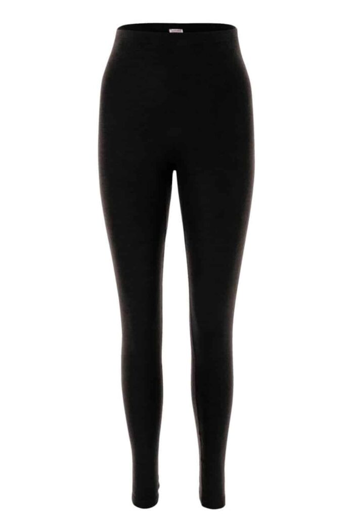 Legging wol-zijde zwart