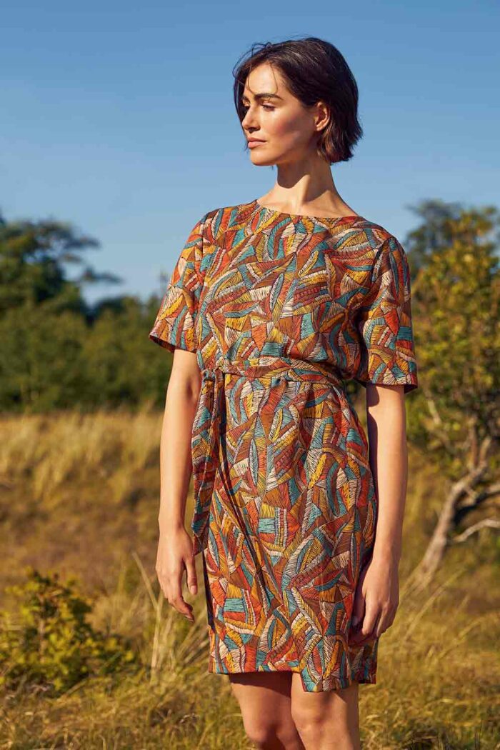 Jurk /tuniek Ethnic moods print