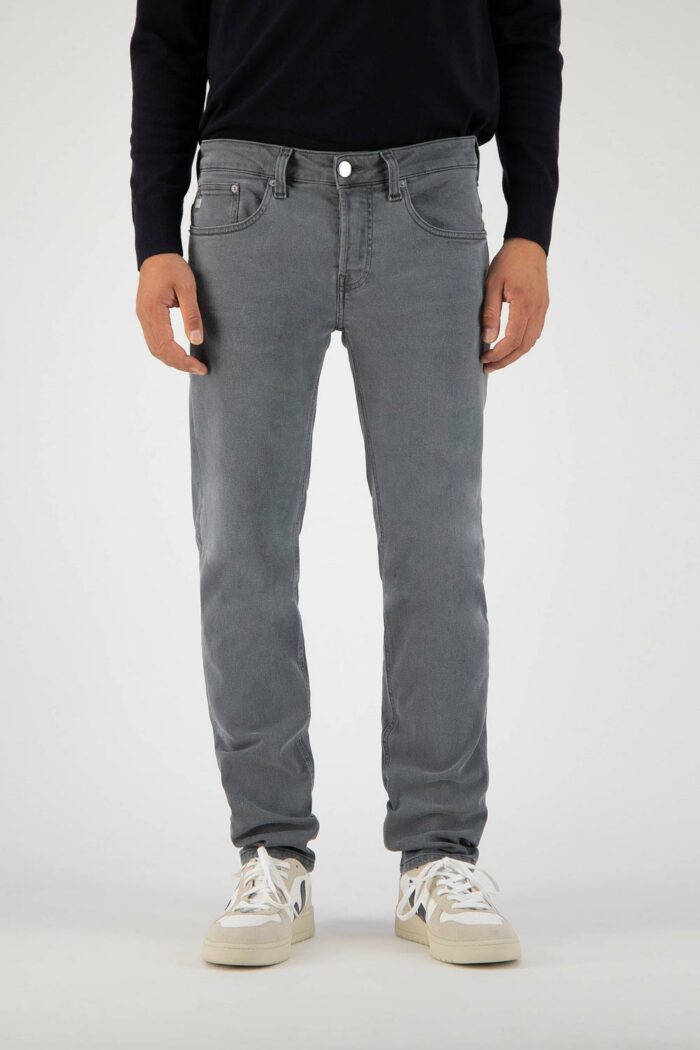 Regular Dunn stretch grijs O3