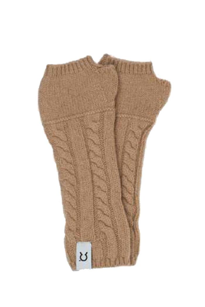 Polswarmers gerecycled kasjmier camel