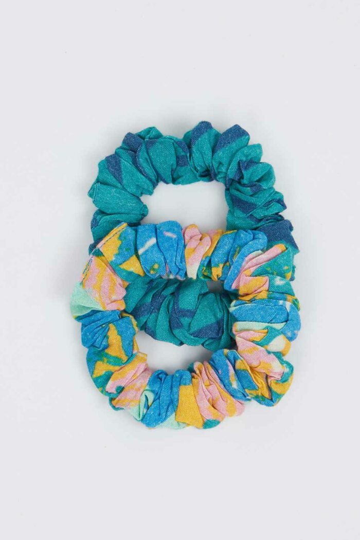 Haarelastieken scrunchies multicolor