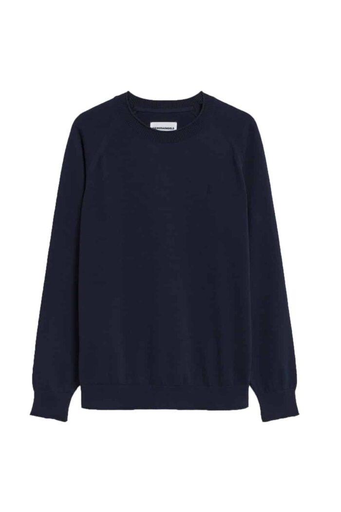 Raglantrui biokatoen donkerblauw - Afbeelding 3