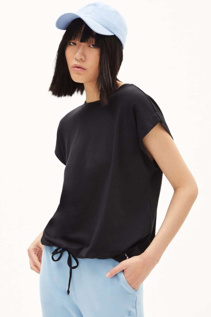 Mouwloos sweatshirt zwart - Afbeelding 2