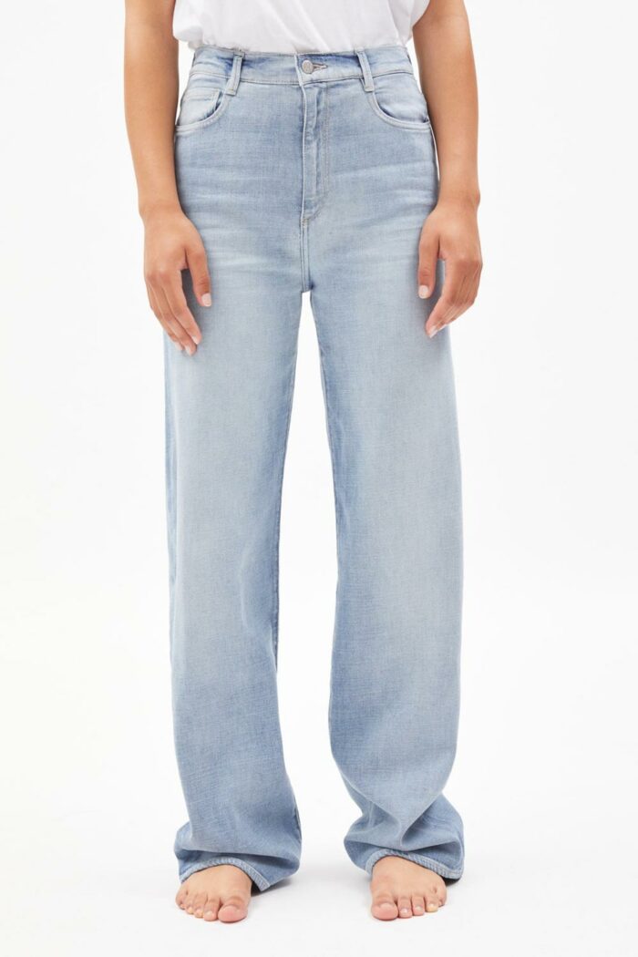 Damesjeans met hennep