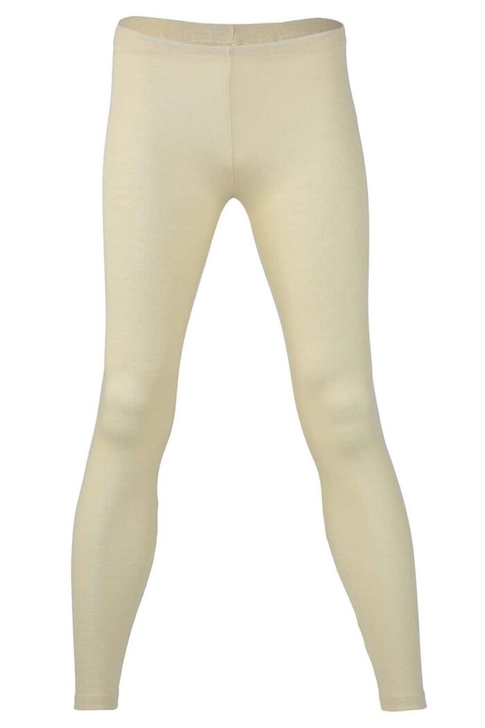 Legging wol-zijde off-white