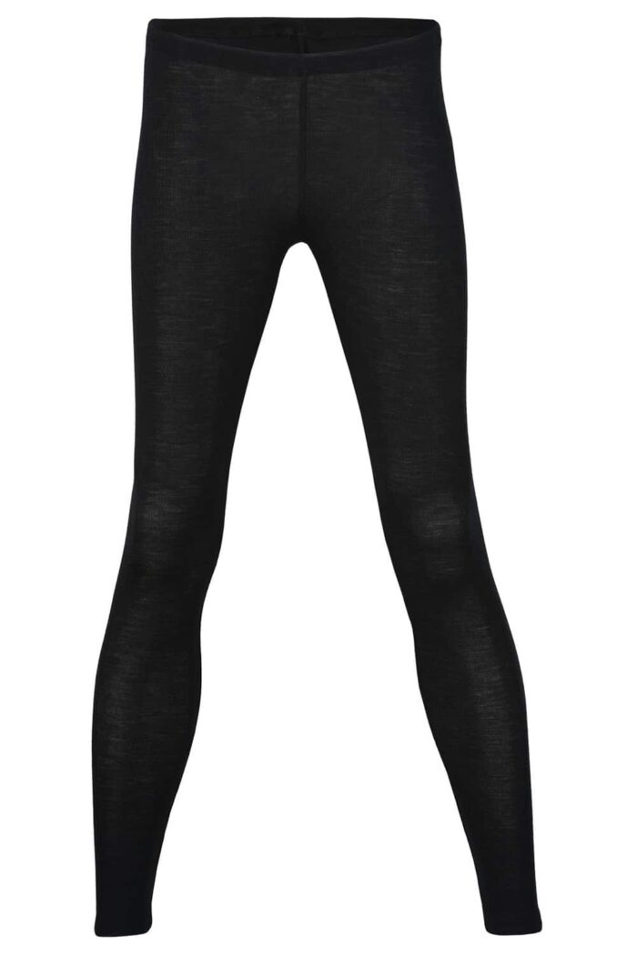Legging wol-zijde zwart