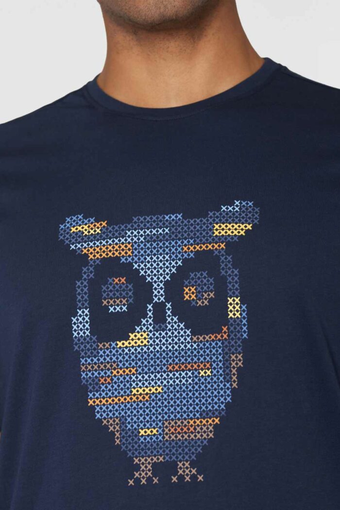 T-shirt biokatoen uil - Afbeelding 3