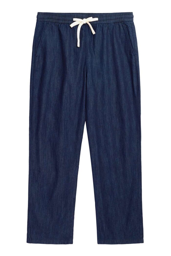 Zomerbroek chambray