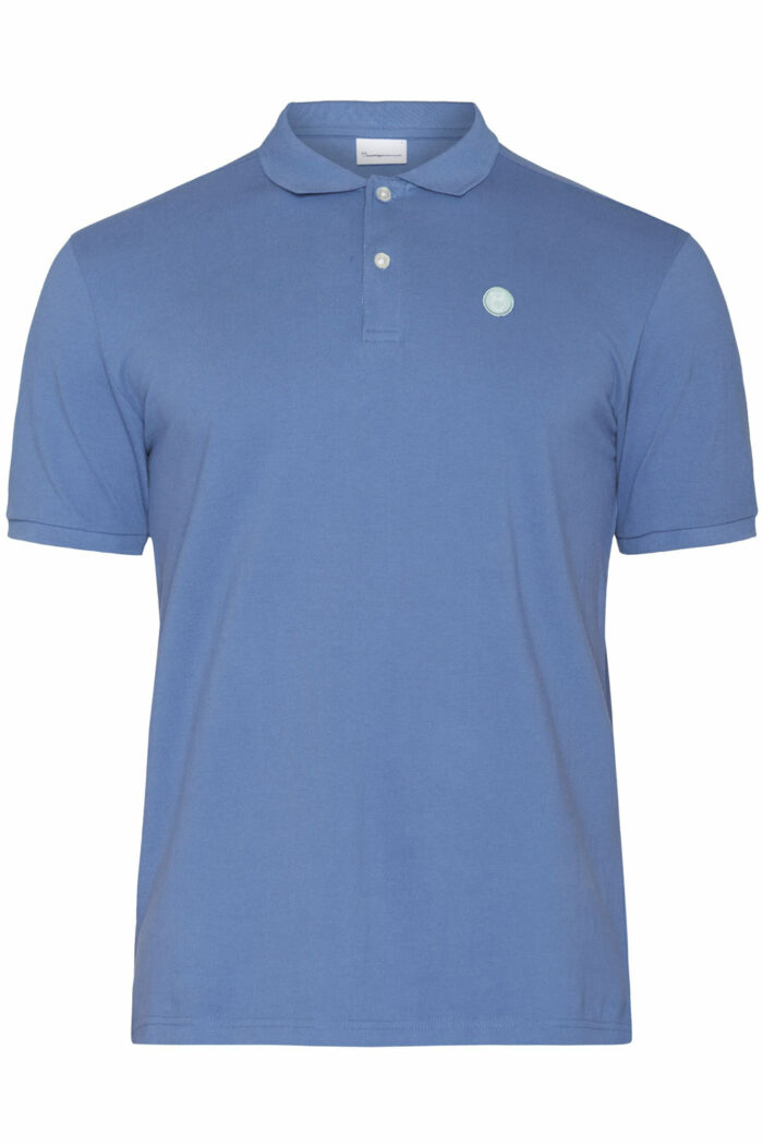 Lichtblauw poloshirt