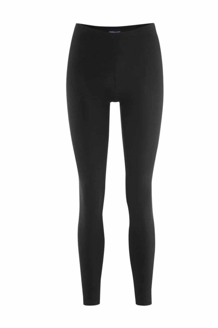 Legging biokatoen zwart