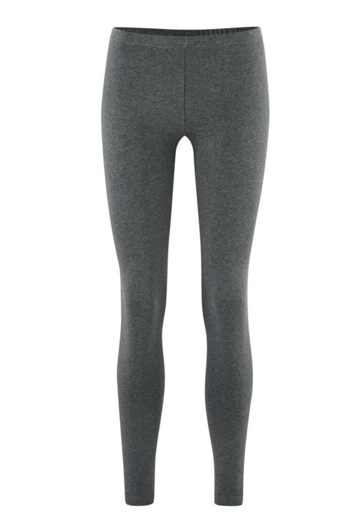 Dikke legging met elastan Antraciet