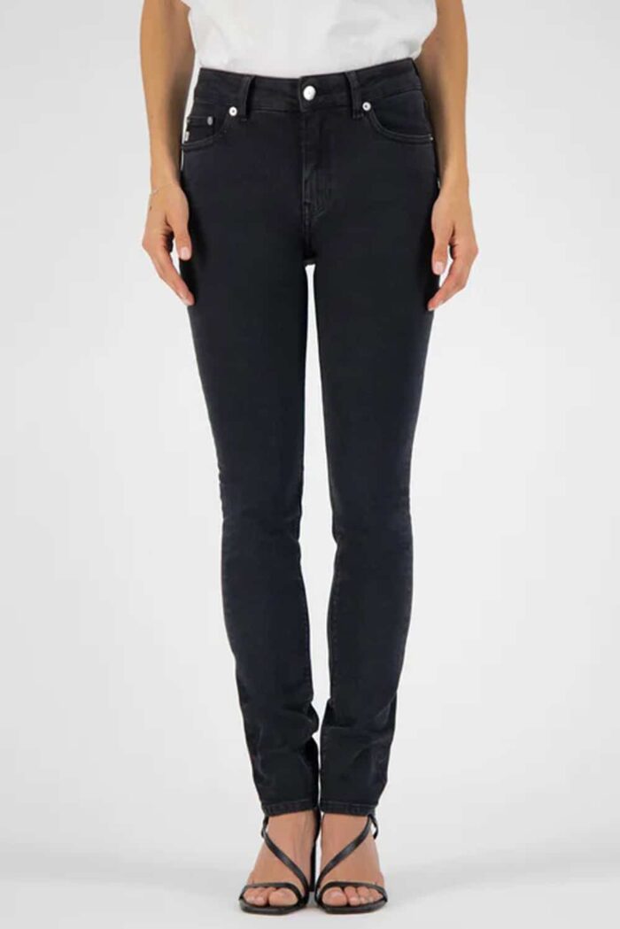 Skinny jeans grijszwart