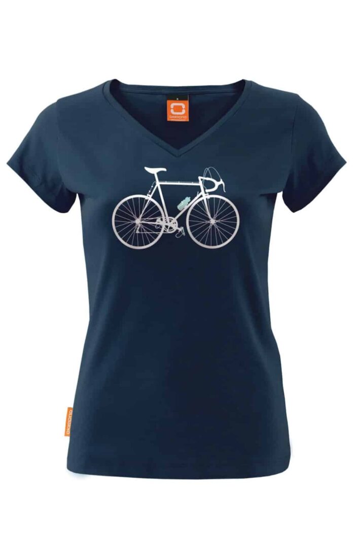 Dames t-shirt v-hals The Cycling Seventies