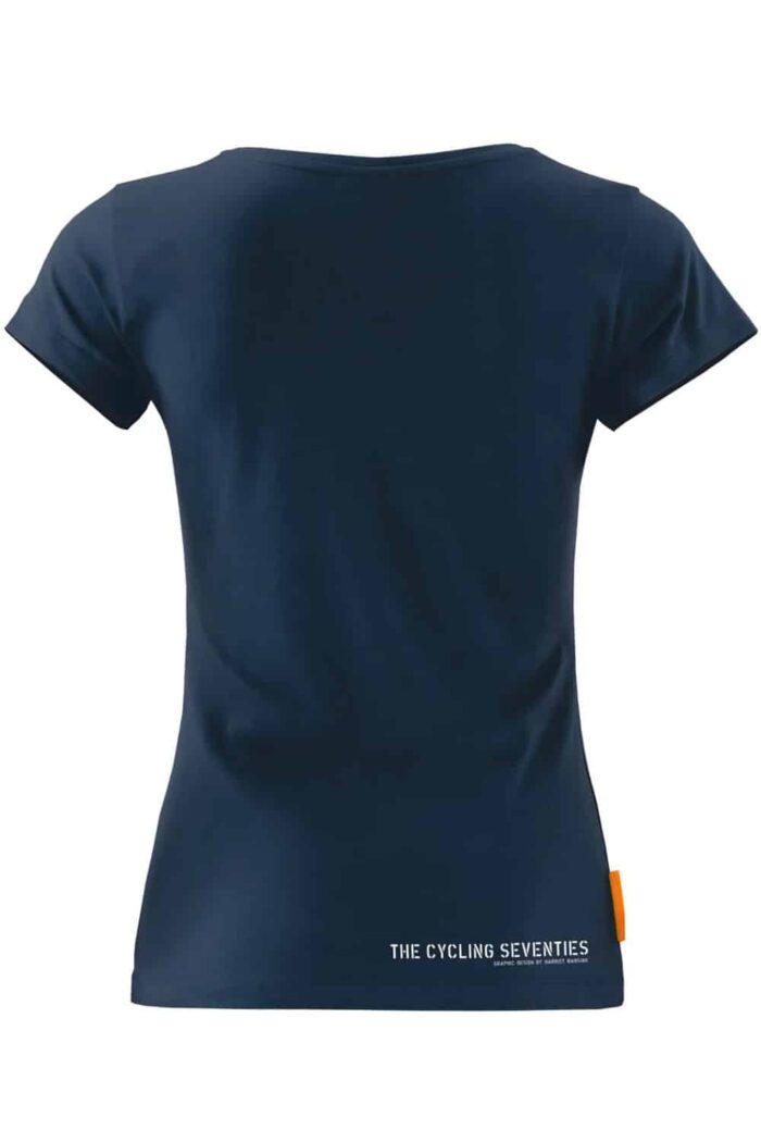 Dames t-shirt v-hals The Cycling Seventies - Afbeelding 3