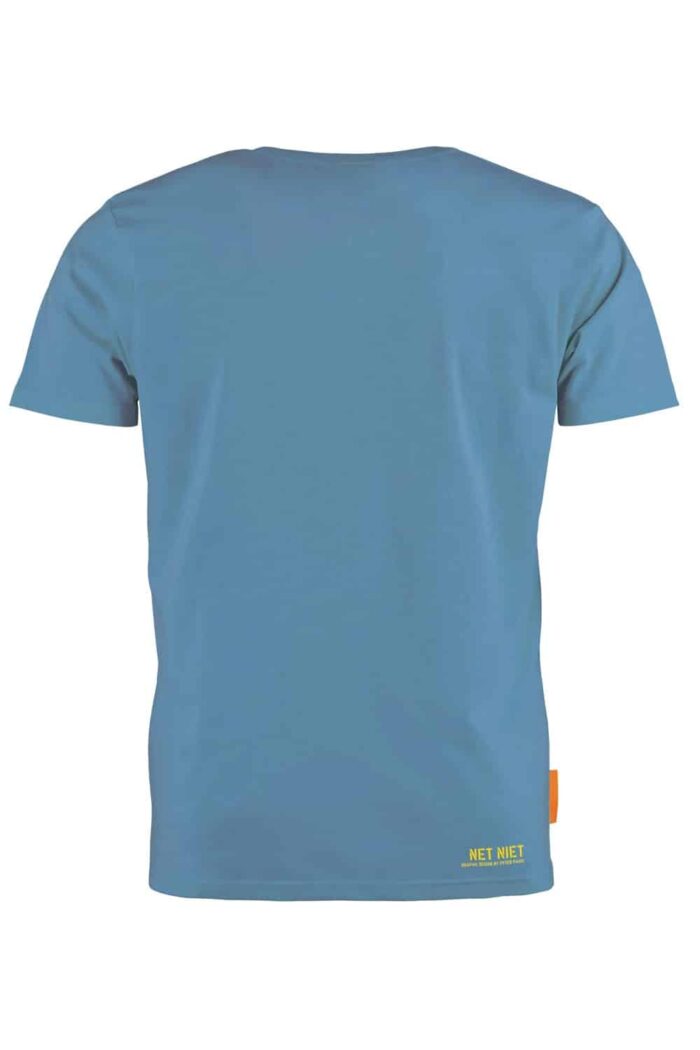 T-shirt ronde hals met waterpas - Afbeelding 3