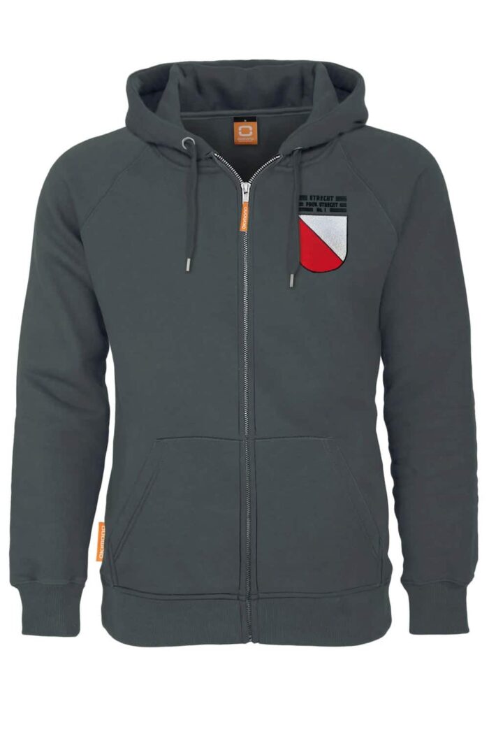 Hoody vest Utrecht grijs