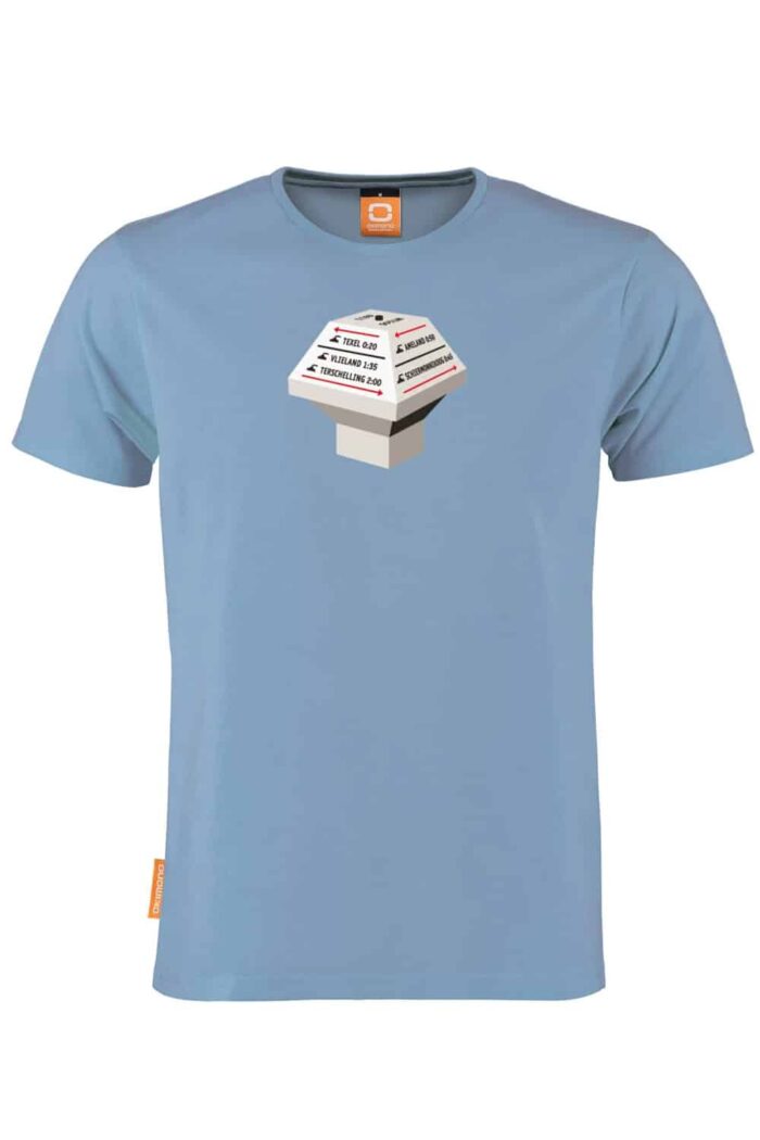 T-shirt ronde hals Waddenstoel