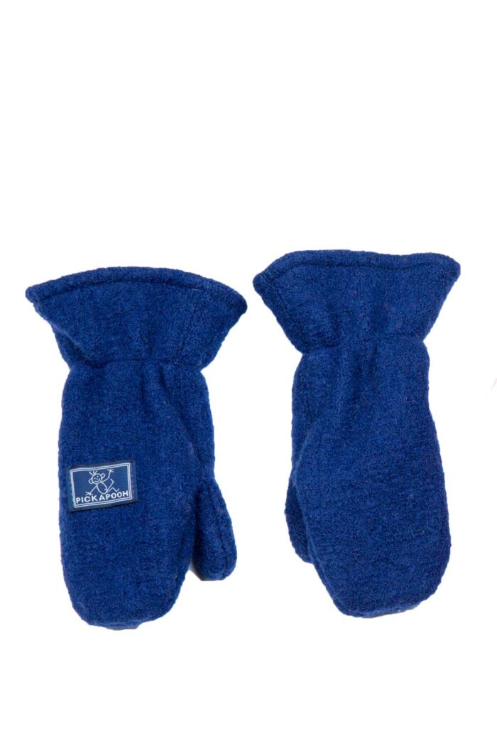 Gevoerde kinderwanten blauw