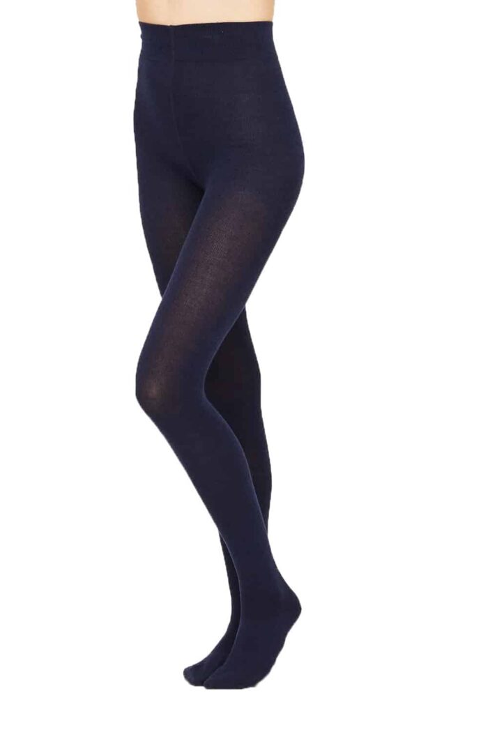 Maillot bamboe donkerblauw